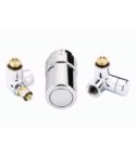 013G4004 Комплект термлрегулятора RAX хром левый Danfoss