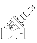 148B3969 | SVA-ST 10-15 T STR H-WHEEL Клапан запорн