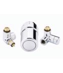 013G4133 Комплект терморегулятора RTX хром левый Danfoss
