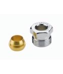 013G4192 Фитинг Cu 1/2"* 10 mm хром Danfoss