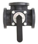 065Z0434 Клапан рег. поворотный HFE3 DN80 Kvs150 Danfoss