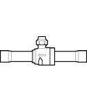009G7522 GBC 12s Клапан запорный шаровой Danfoss