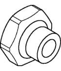 027L1267 Смотровое стекло для ICF, комплект 2 шт. Danfoss