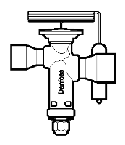 067N3001 TGEL 3 Клапан терморегулирующий Danfoss
