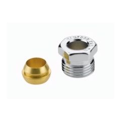 013G4193 Фитинг Cu 1/2"* 12 mm хром Danfoss
