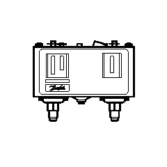 060-124166 KP 15 Реле давления Danfoss